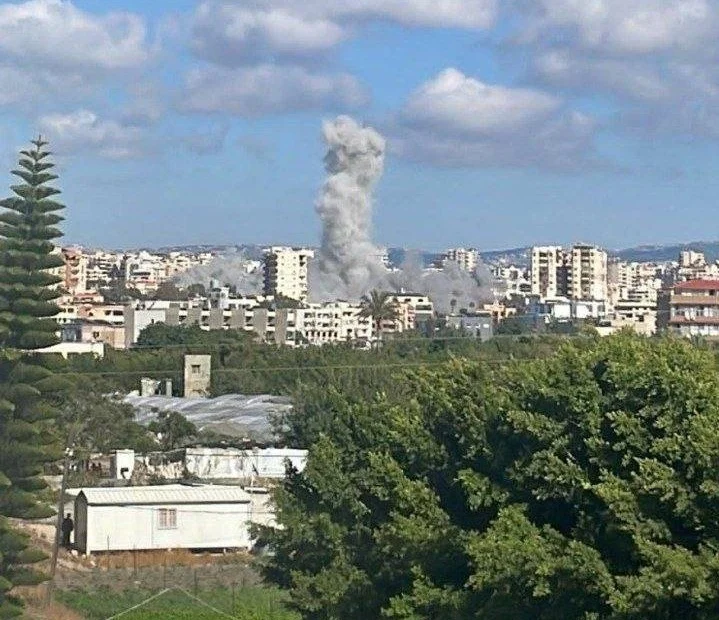 IAF strikes in Lebanon