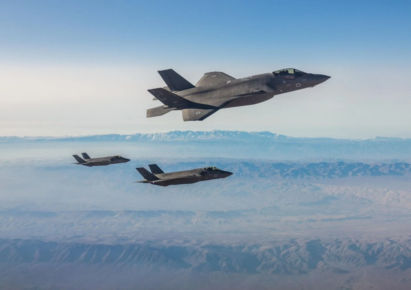 IAF planes on their way to Iran