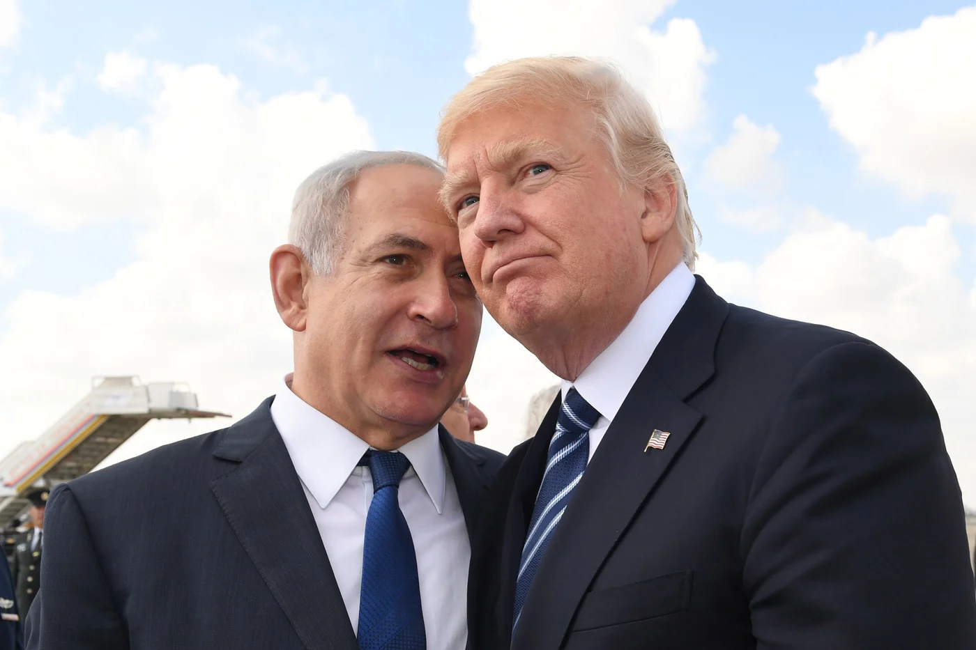 President Donald Trump and Israeli PM Benjamin Netanyahu