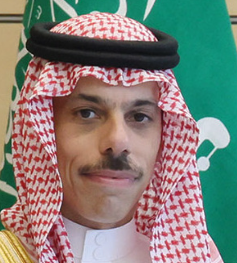 Saudi Foreign Minister Prince Faisal bin Farhan