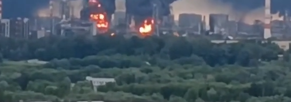 Moscow after Ukraine drone strikes