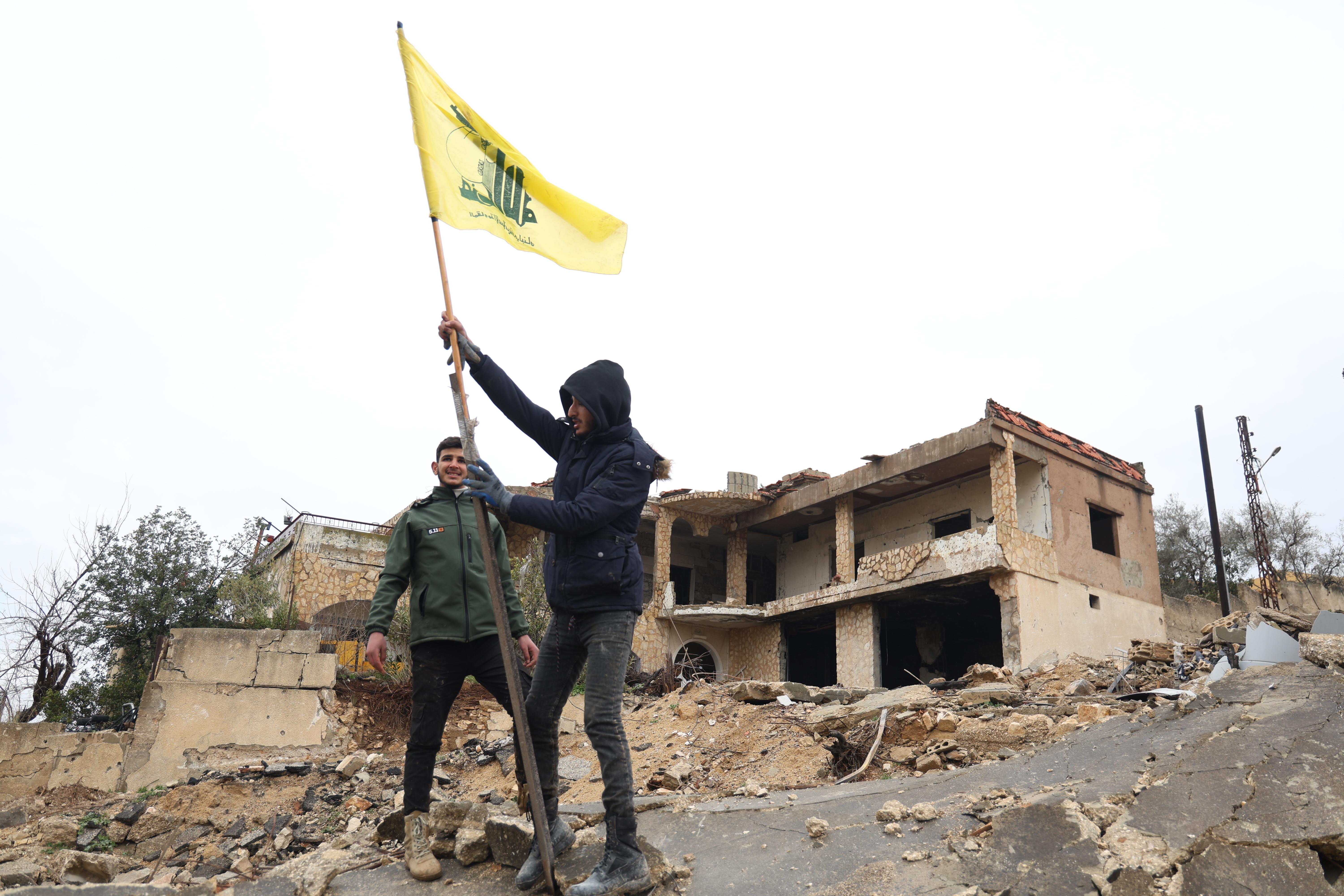 Hezbollah flag in Lebanon