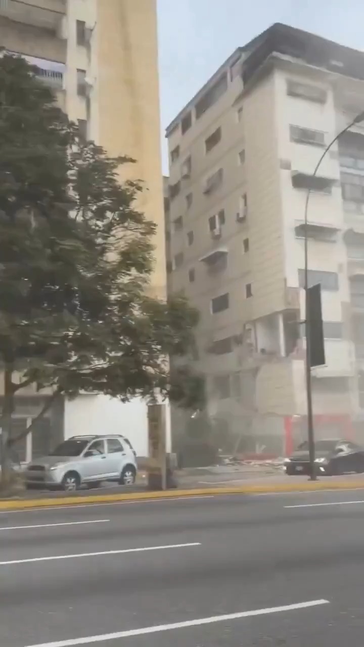 Venezuela earthquake destruction