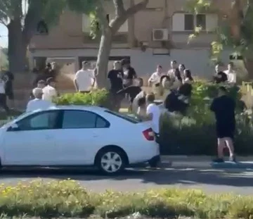 Violent clash