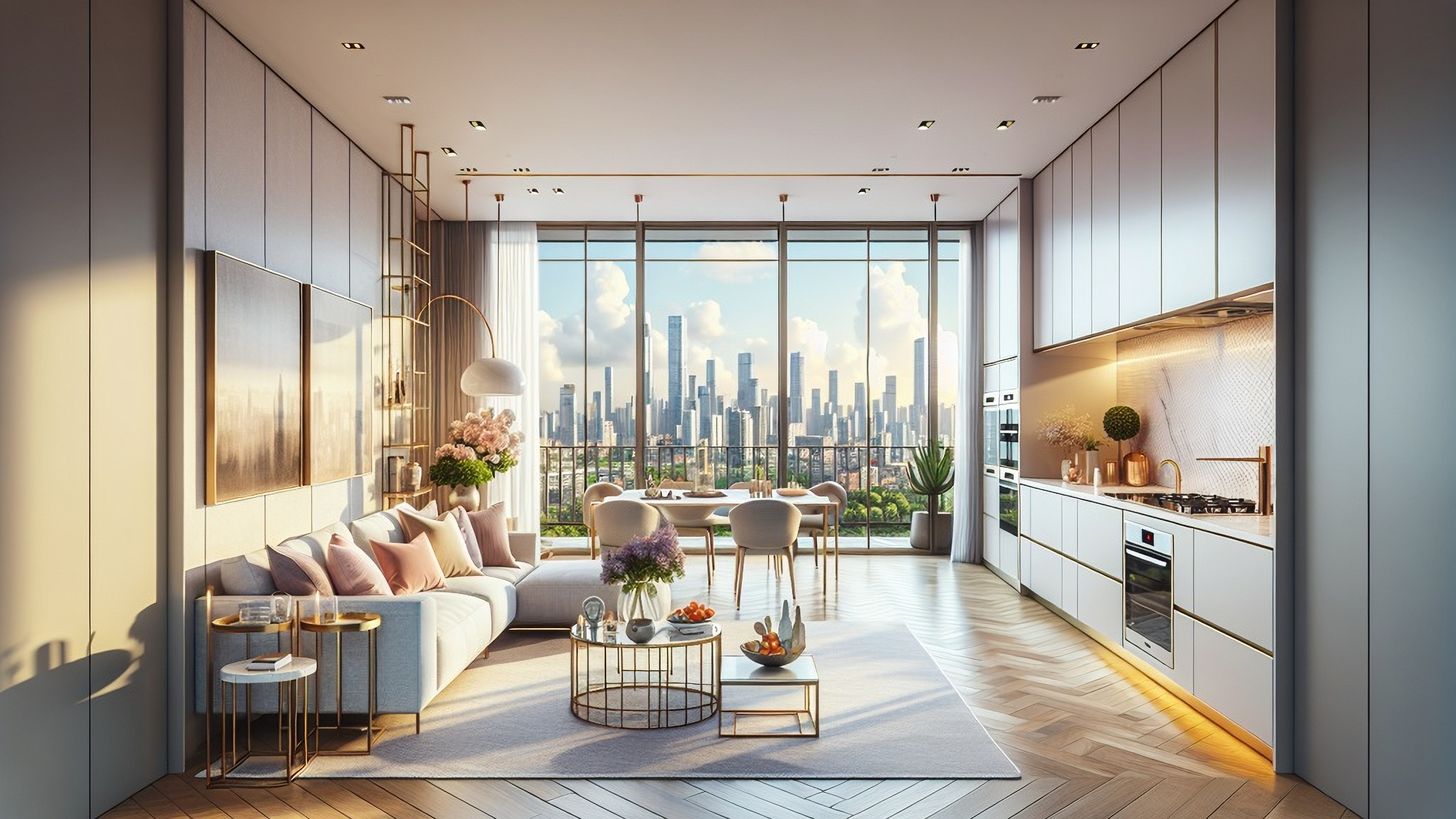 Upscale apartment