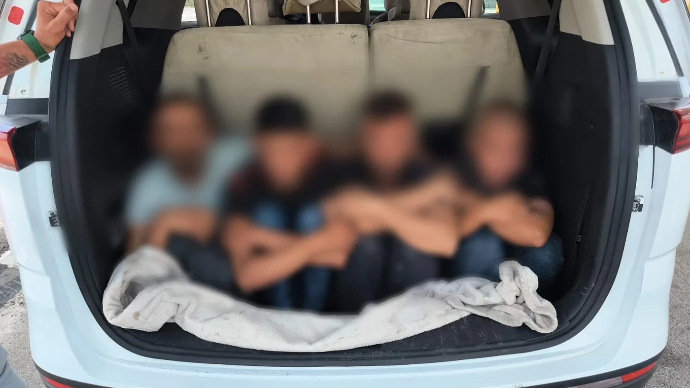 Seven Palestinians Found Crammed Inside Family Van
