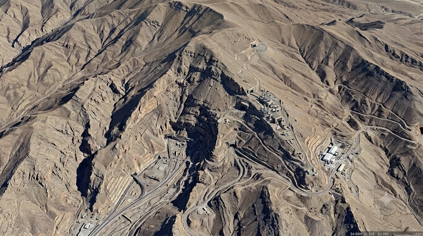 Pickaxe mountain nuclear facility