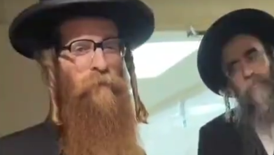 Hasidic Charity Collectors 