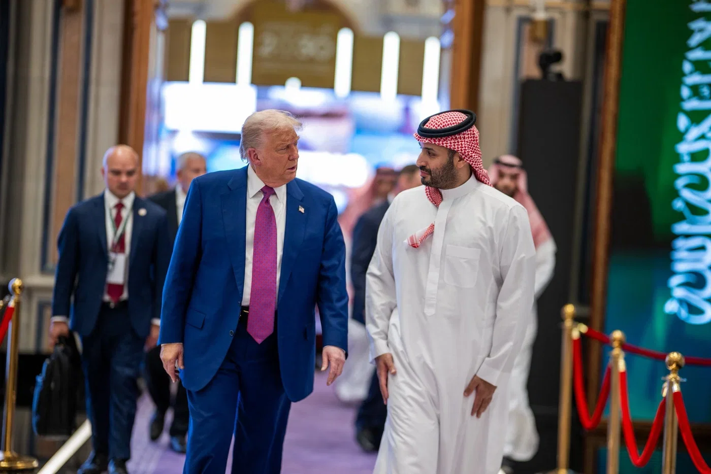 Trump visits Gulf states