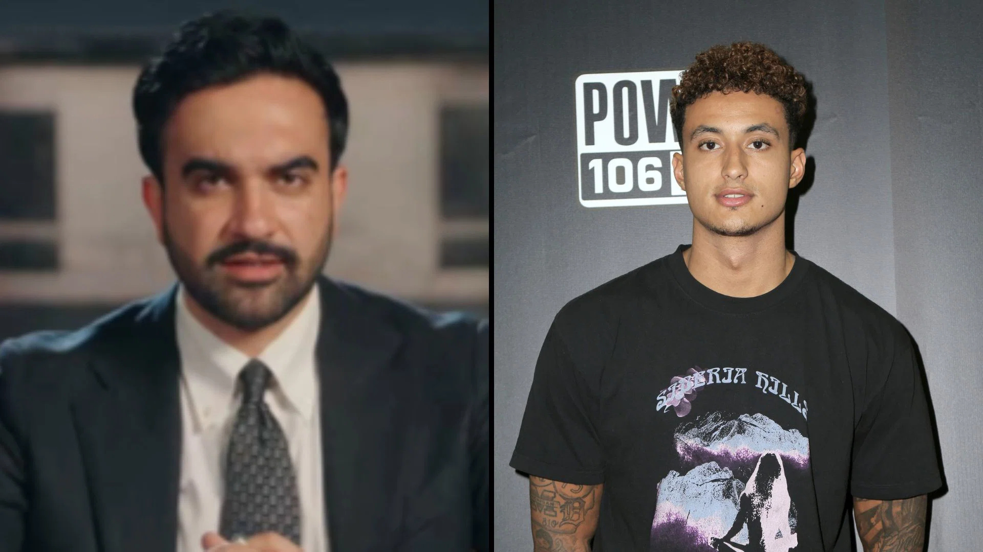NYC Mayor Mamdani & NBA Player Kayle Kuzma
