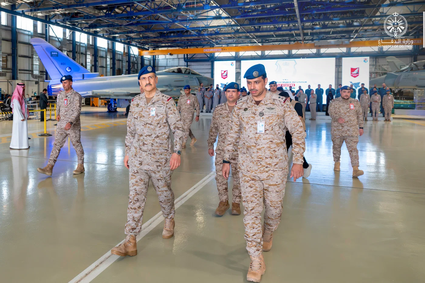 Saudi Arabian air force officers