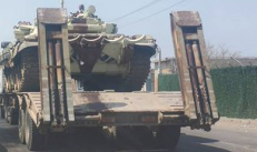 Iranian Army T-72 Tanks Spotted Moving South