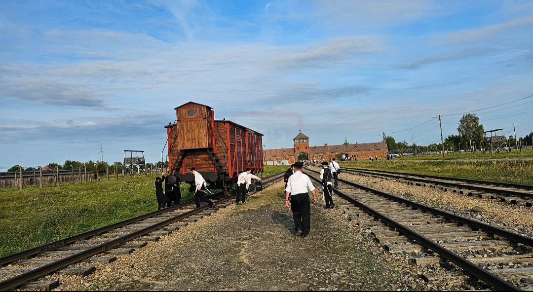 Death train at Buchenwald