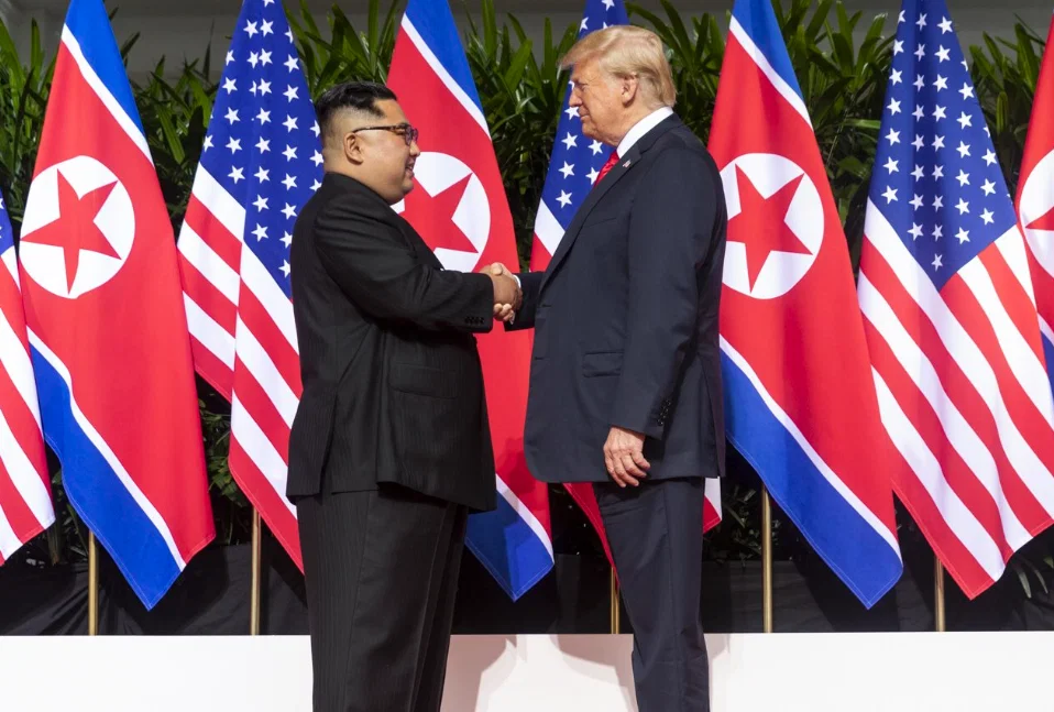 Trump and Kim Jong Un