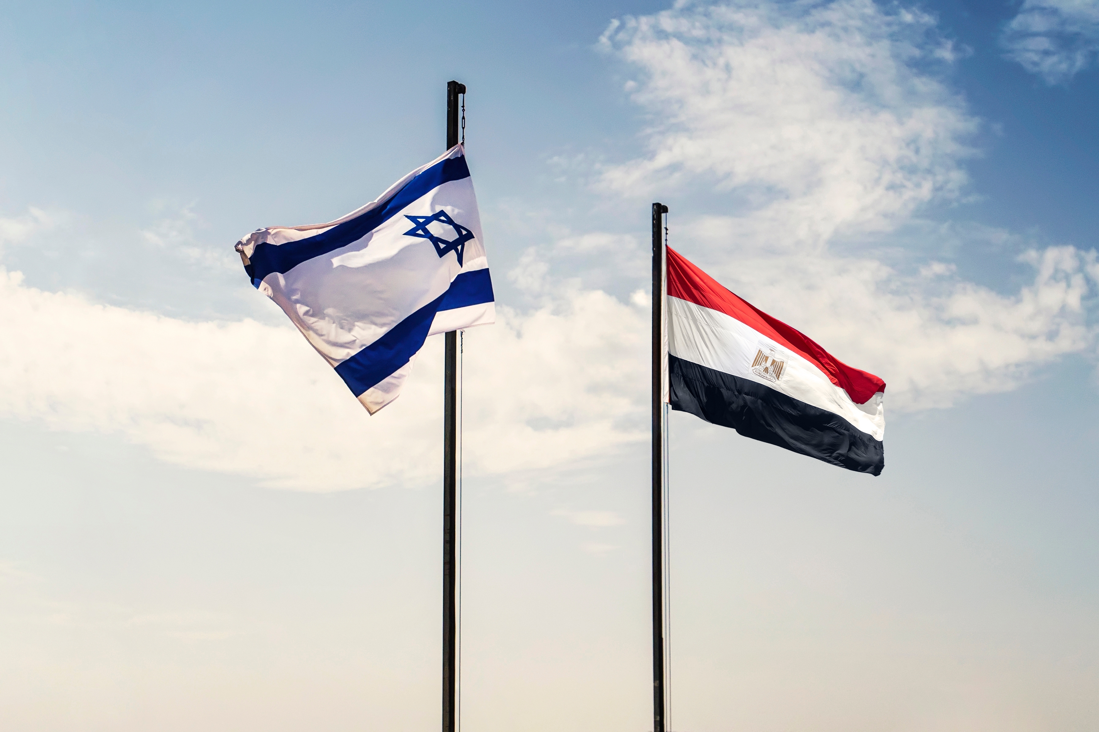 Israel and Egypt (flags)