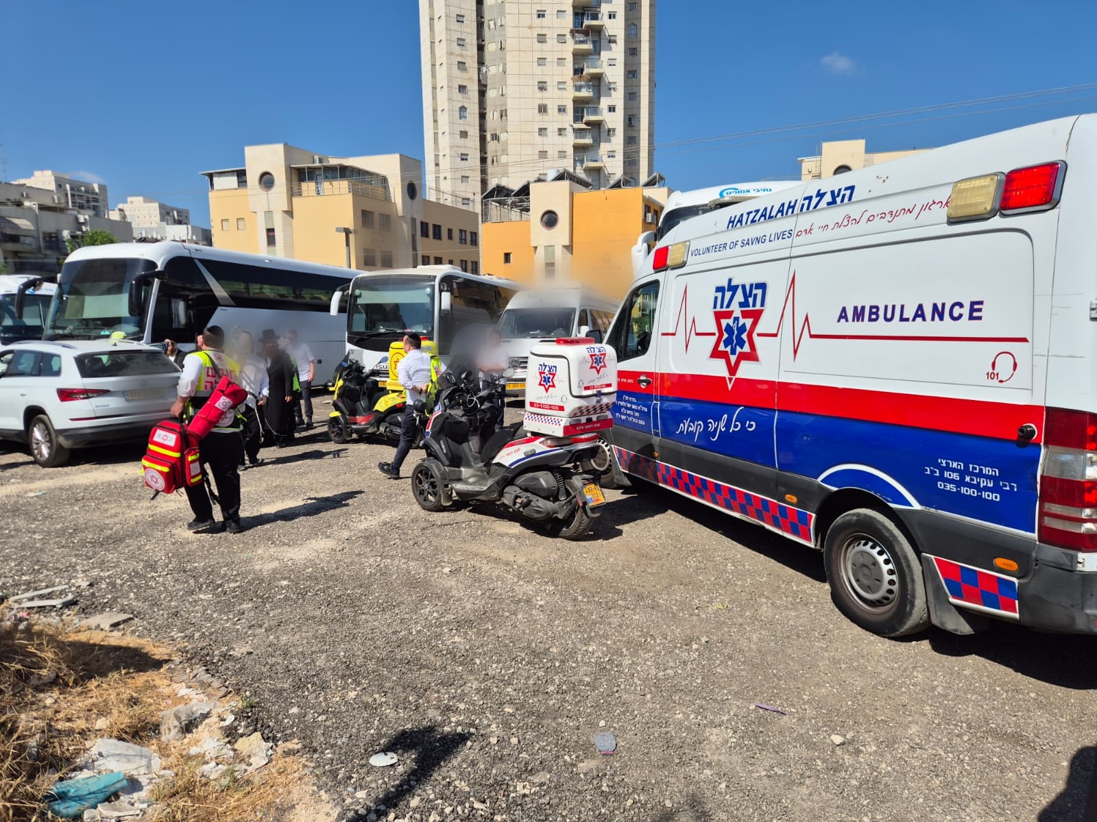 Five-Year-Old Boy Forgotten in Locked Bus in Bnei Brak 