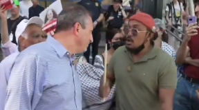 'Get Out': Brad Lander Verbally Attacked at a Left Protest | WATCH