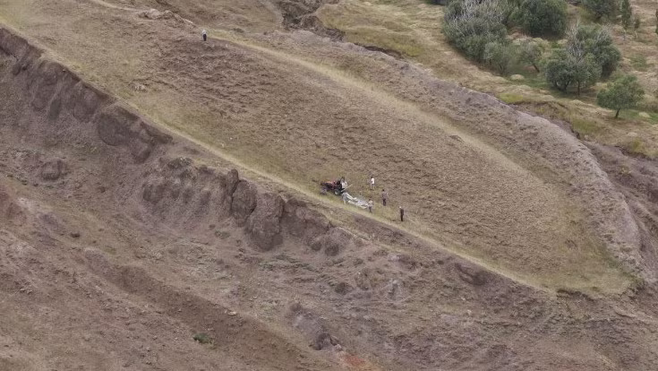 The site where the remains were found