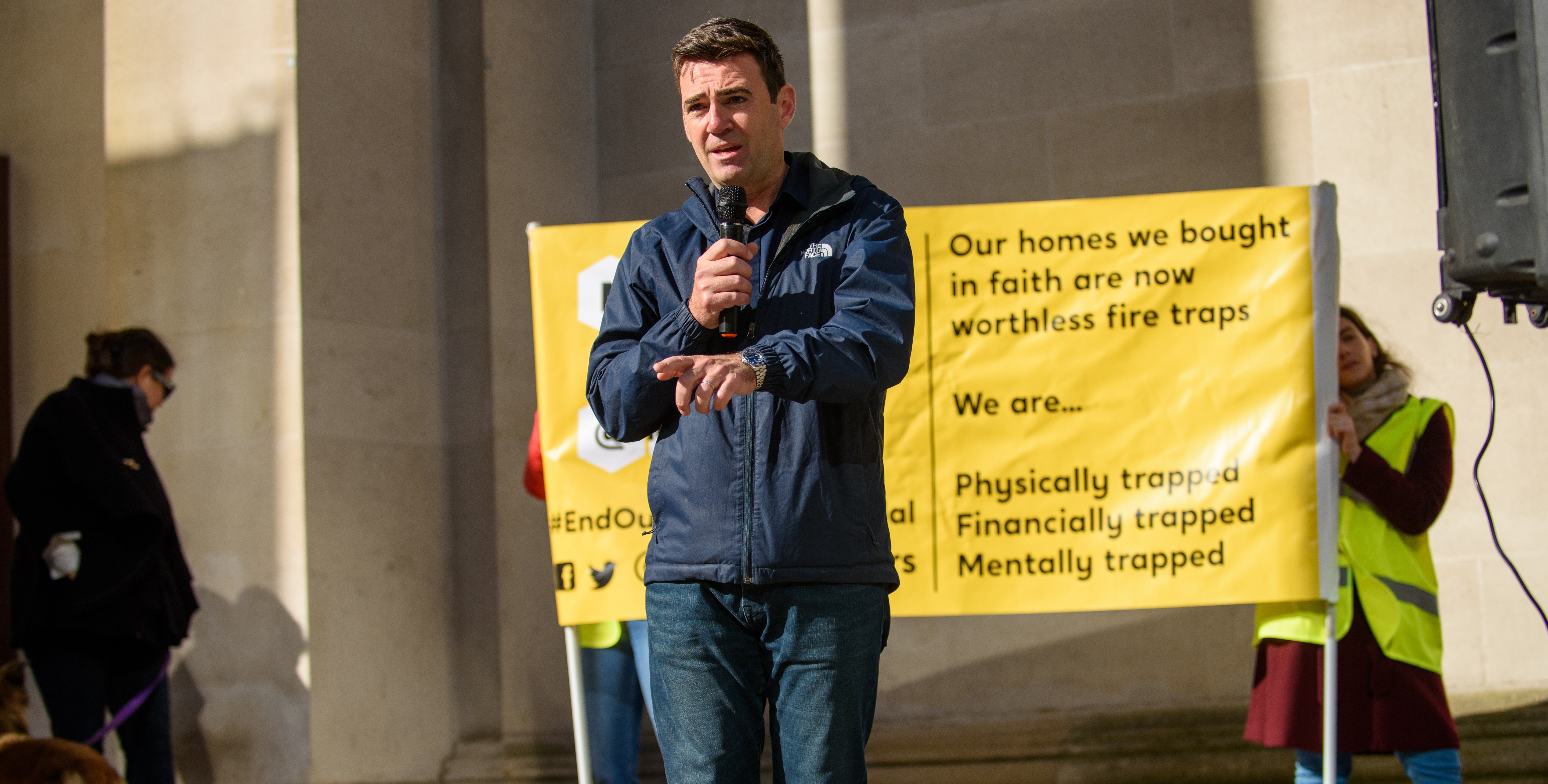 British Prime Minister Andy Burnham