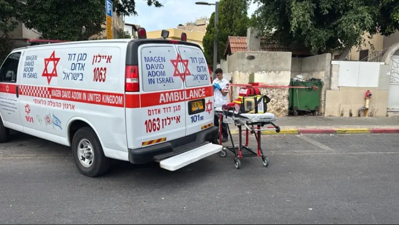 Scene of the incident in Holon