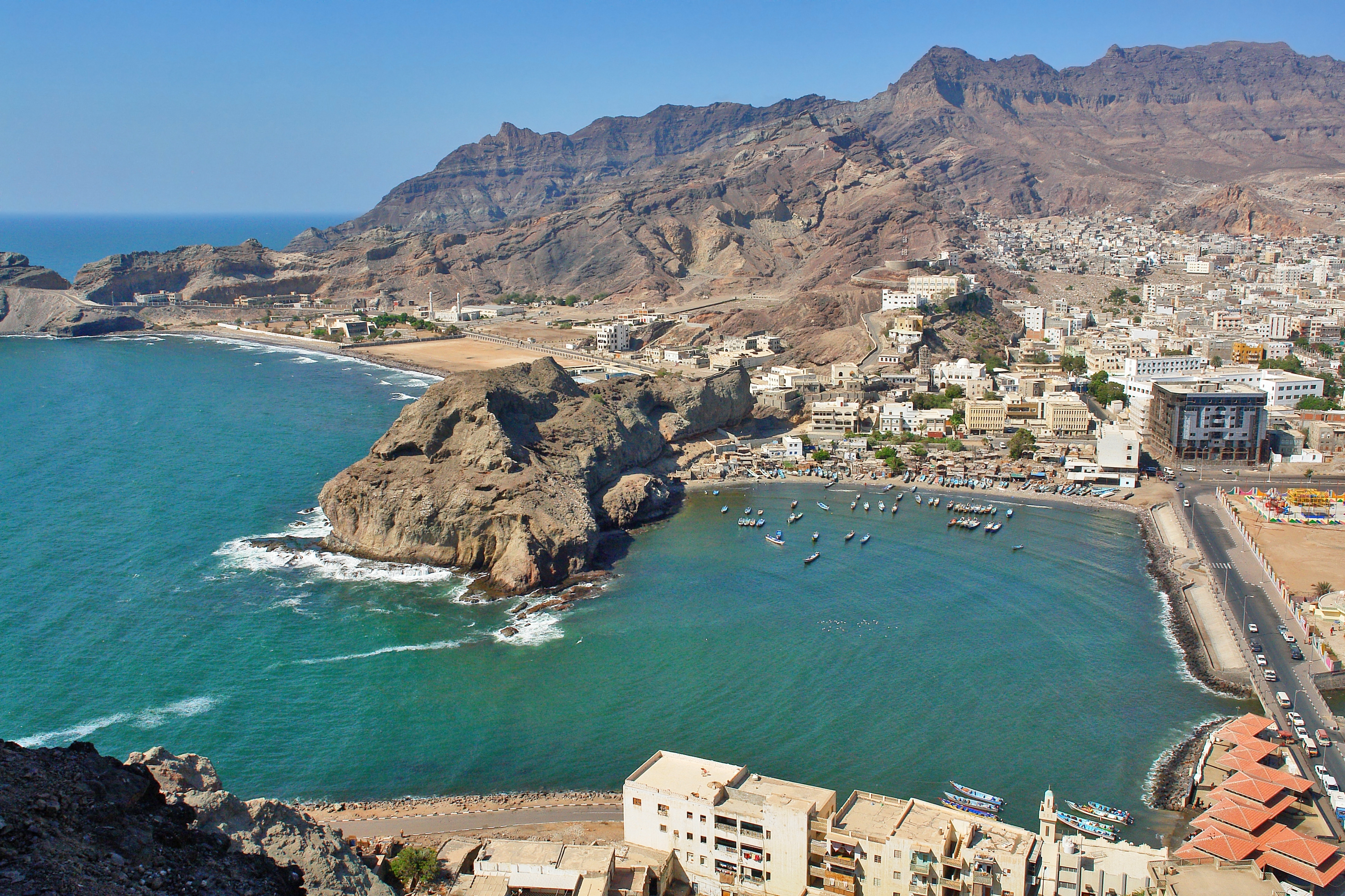 The city of Aden, Yemen