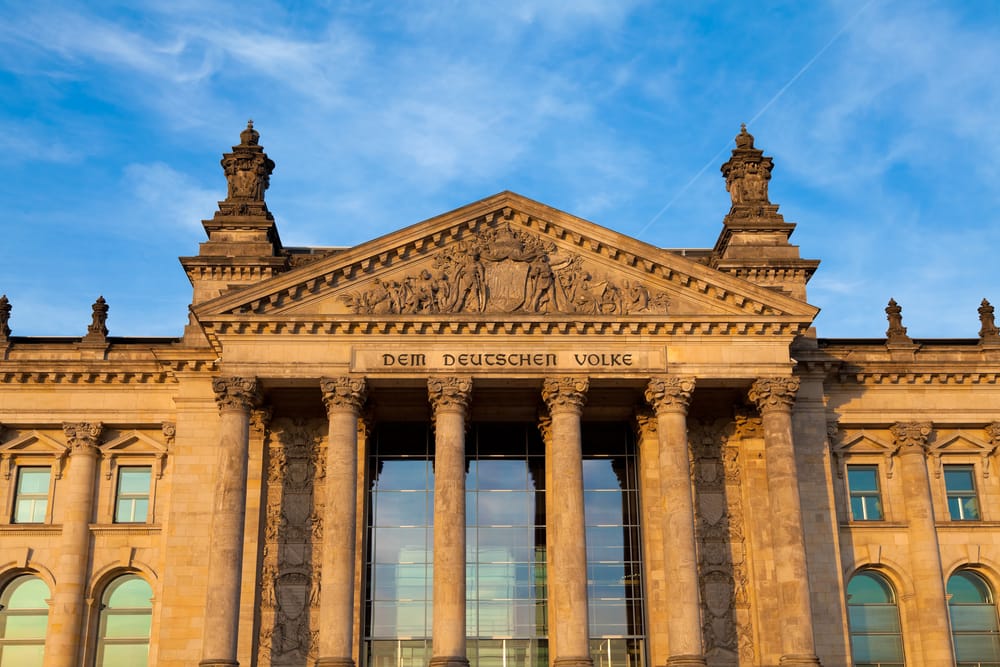 Building of German parliament