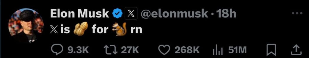 Elon's awesome tweet, which just may have won Trump the election