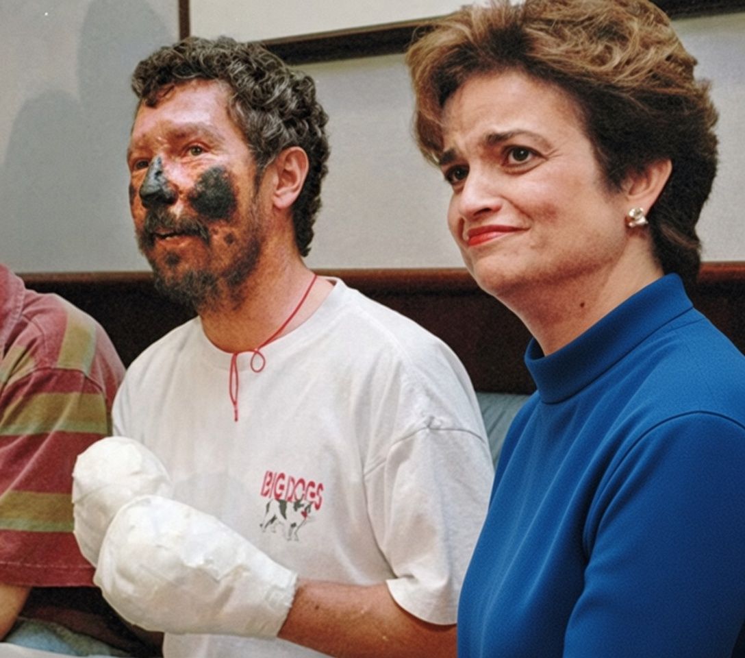 Beck Weathers and his wife Peach