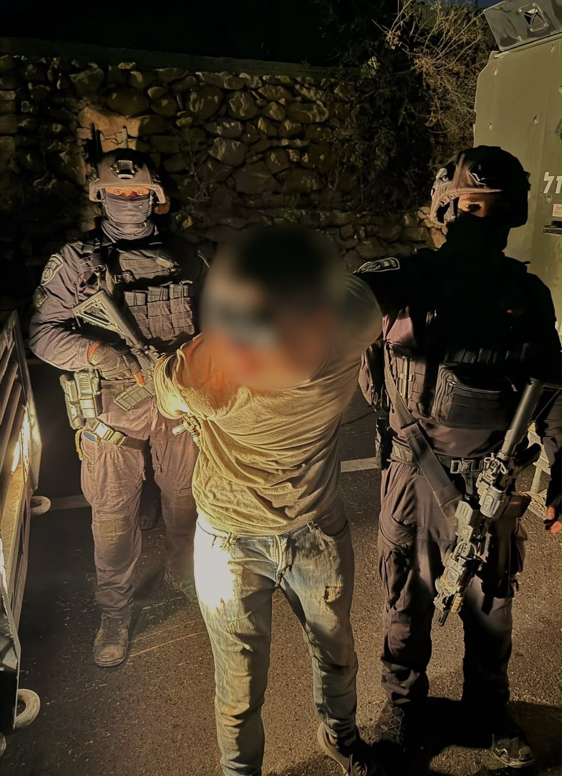 Arrest of the suspects