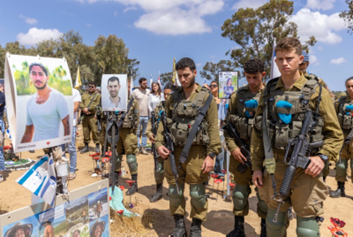 The site of the Nova music festival massacre, in Re'im forest, near the Israeli-Gaza border, May 13, 2024.