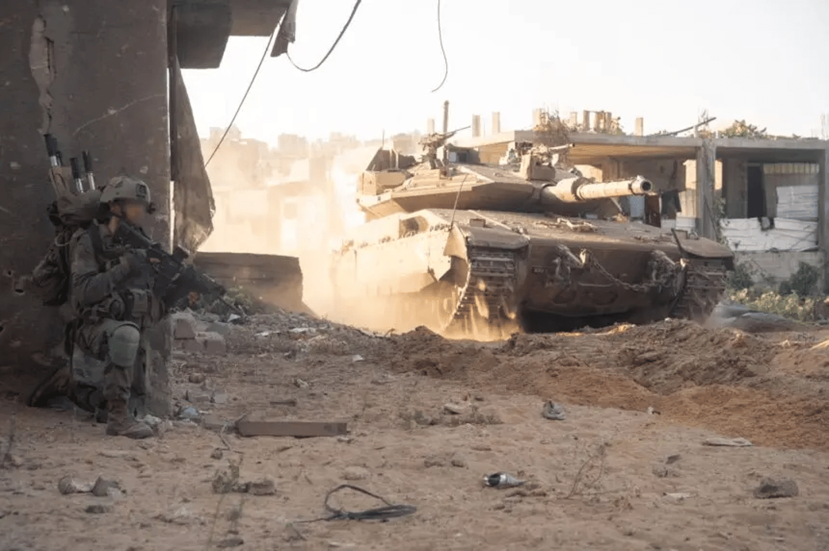 IDF stations forces on Syrian border, buffer zone secured, chemical weapons stockpile attacked