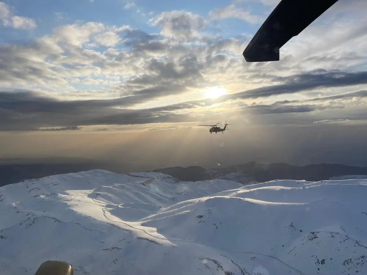 IDF warriors on Mount Hermon
