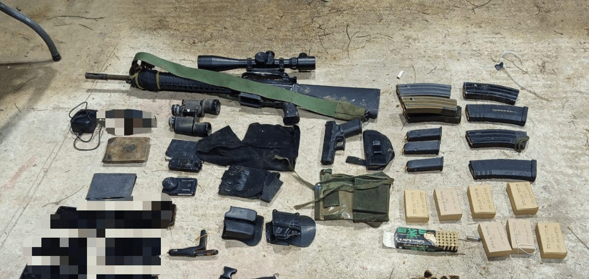Weapons discovered
