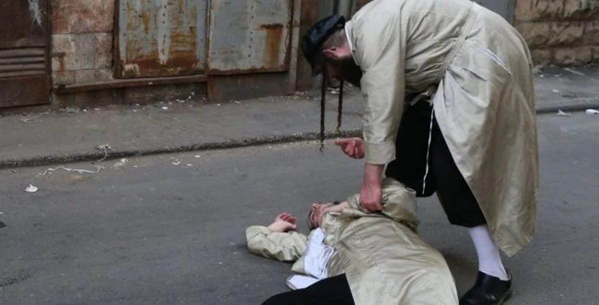 Haredim suffering from alcohol overdose