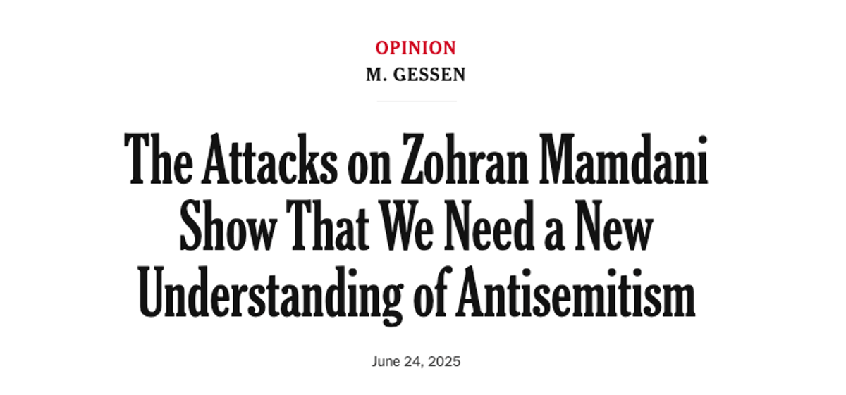 The Push to Redefine Antisemitism: How Mamdani Threatens New York’s Soul