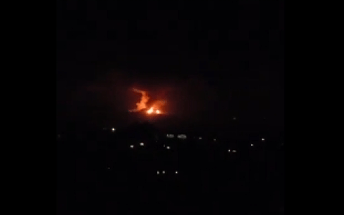 Strikes in Lebanon.