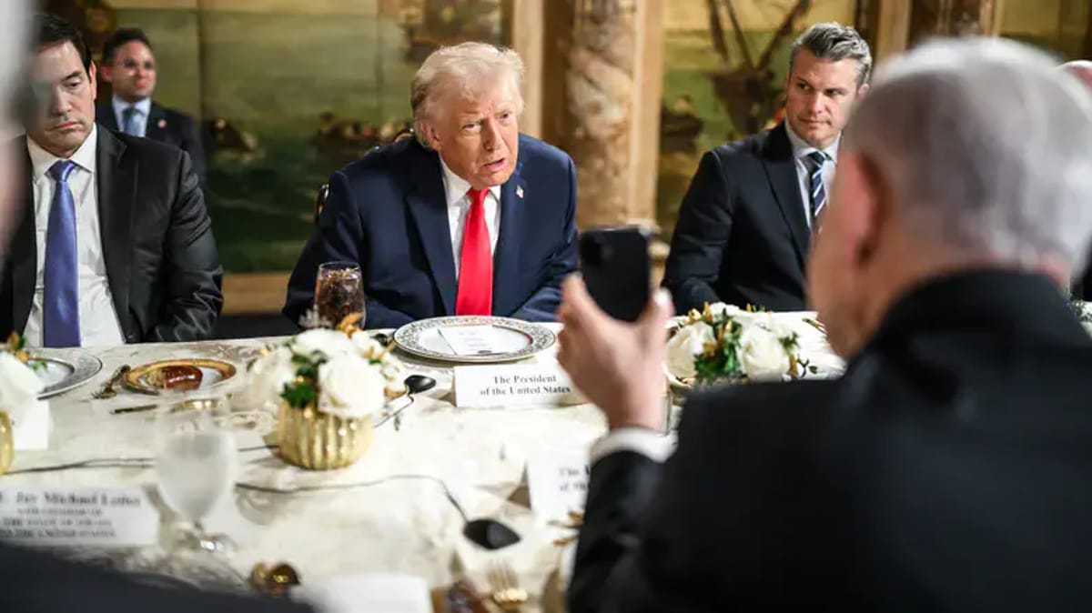 Trump meeting Netanyahu at Mar-A-Lago