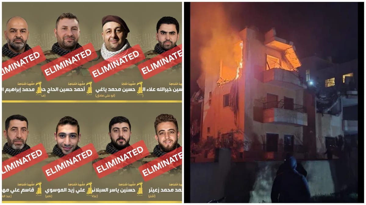 IDF Wipes Out Hezbollah's Missile Command Elite