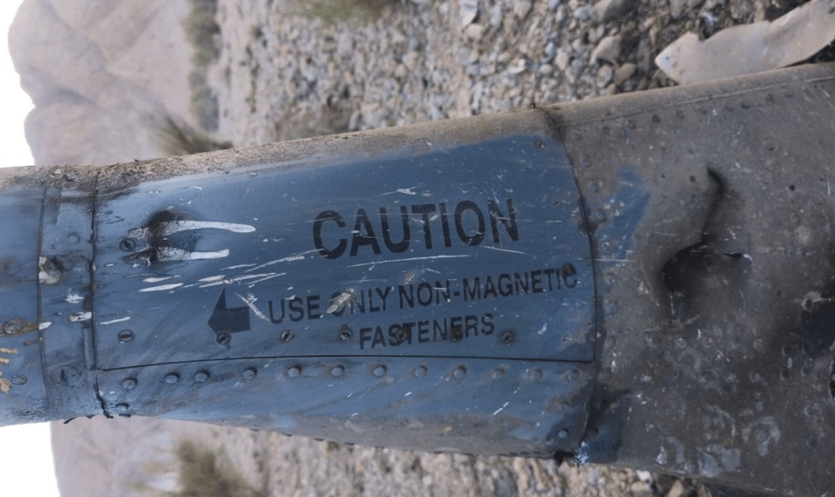 Downed F-35 jet