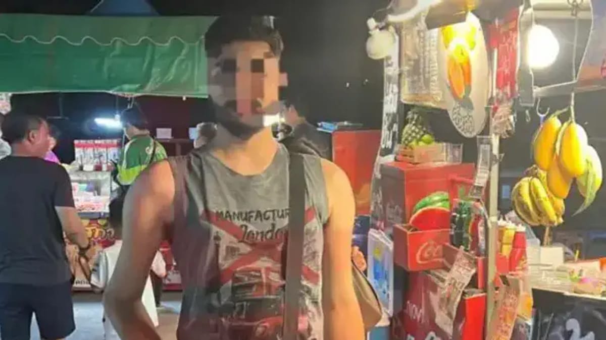The "persecuted Torah scholar," vacationing in Thailand