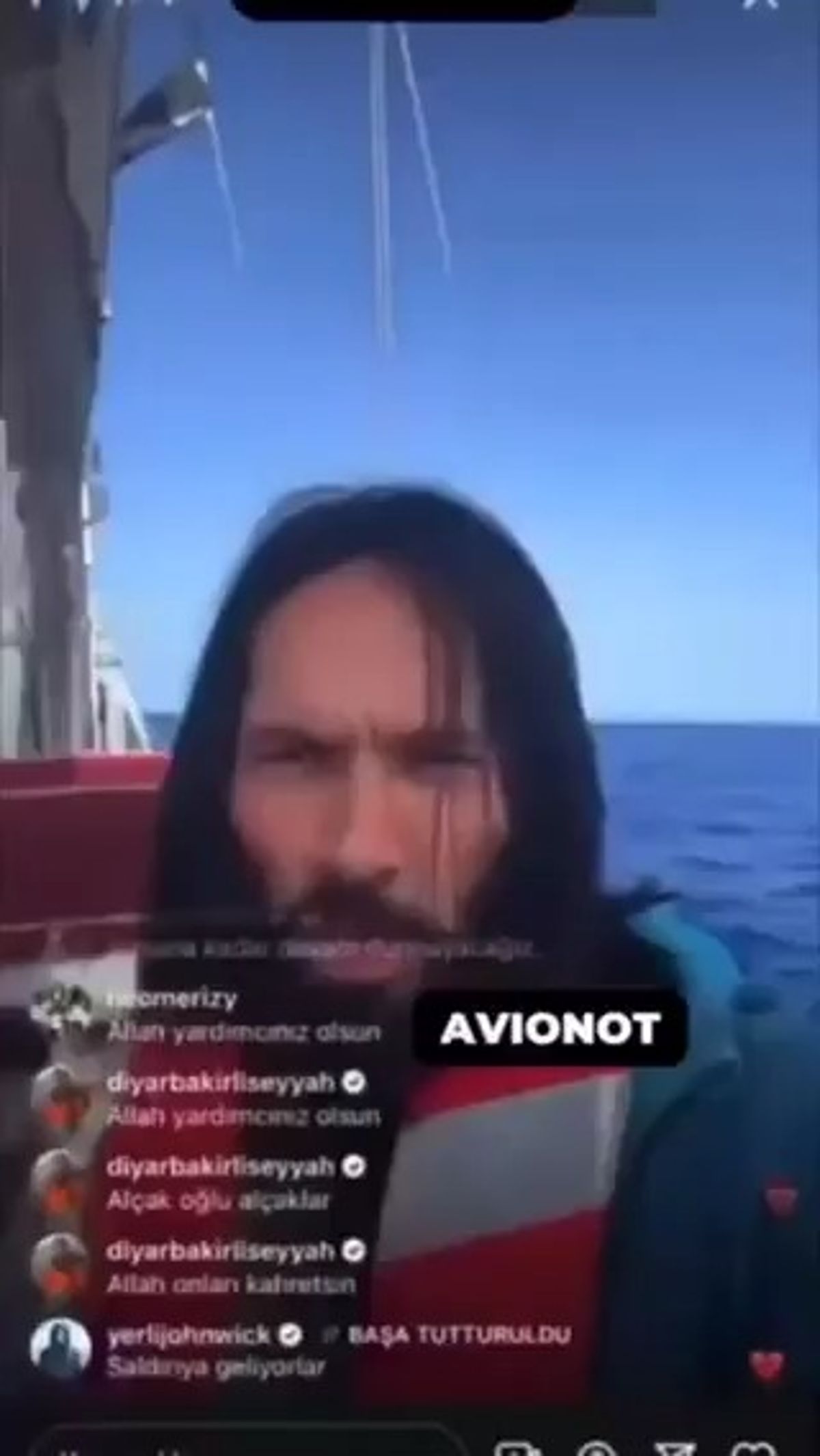 Turkeys John Wick activist on board Gaza flotilla