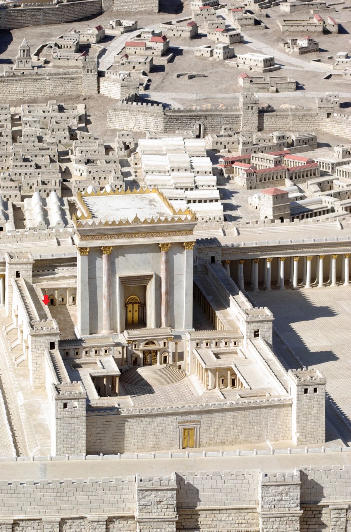 2nd Beis Hamikdash (illustration)