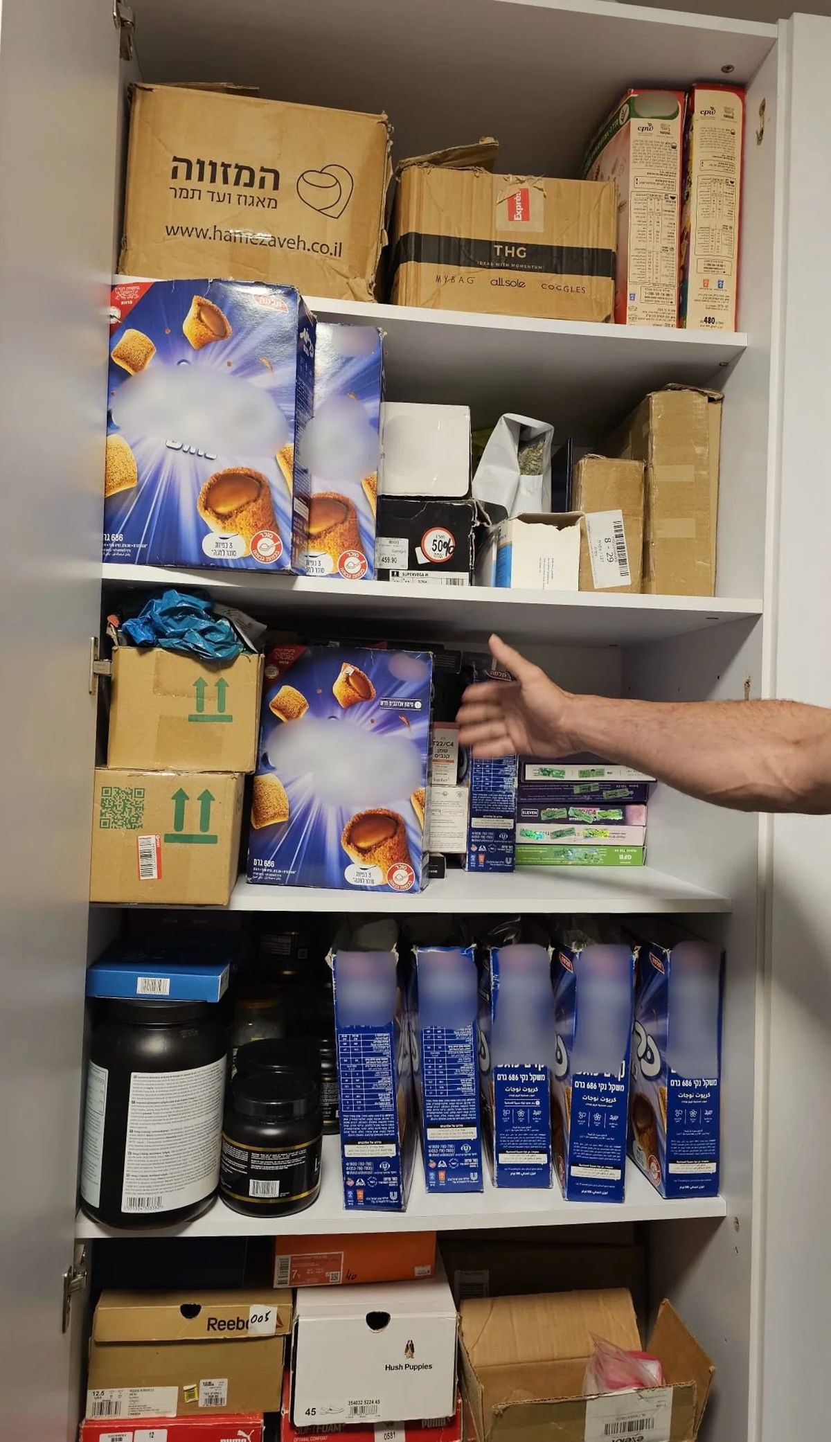 Cannabis inside cereal boxes