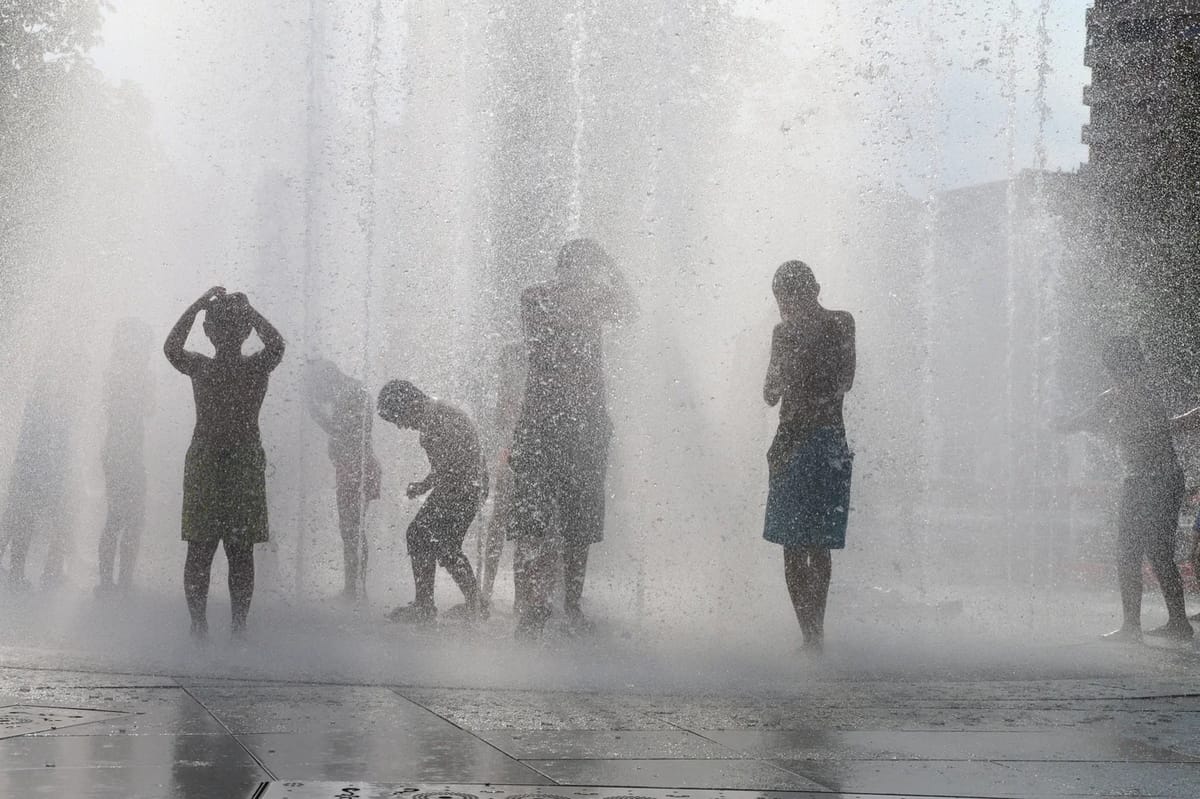 enduring the heat wave across Europe