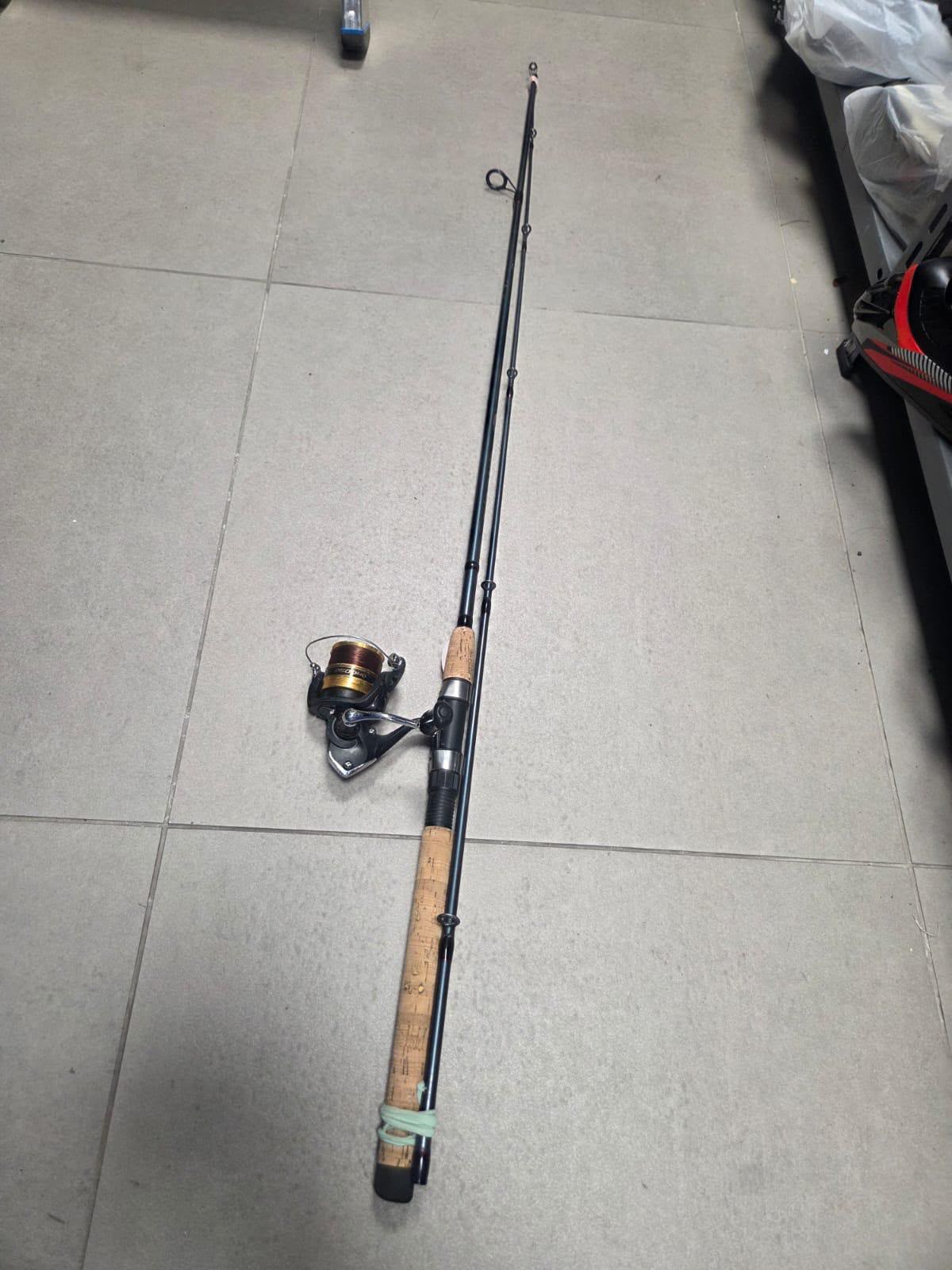 Fishing rod left on a train