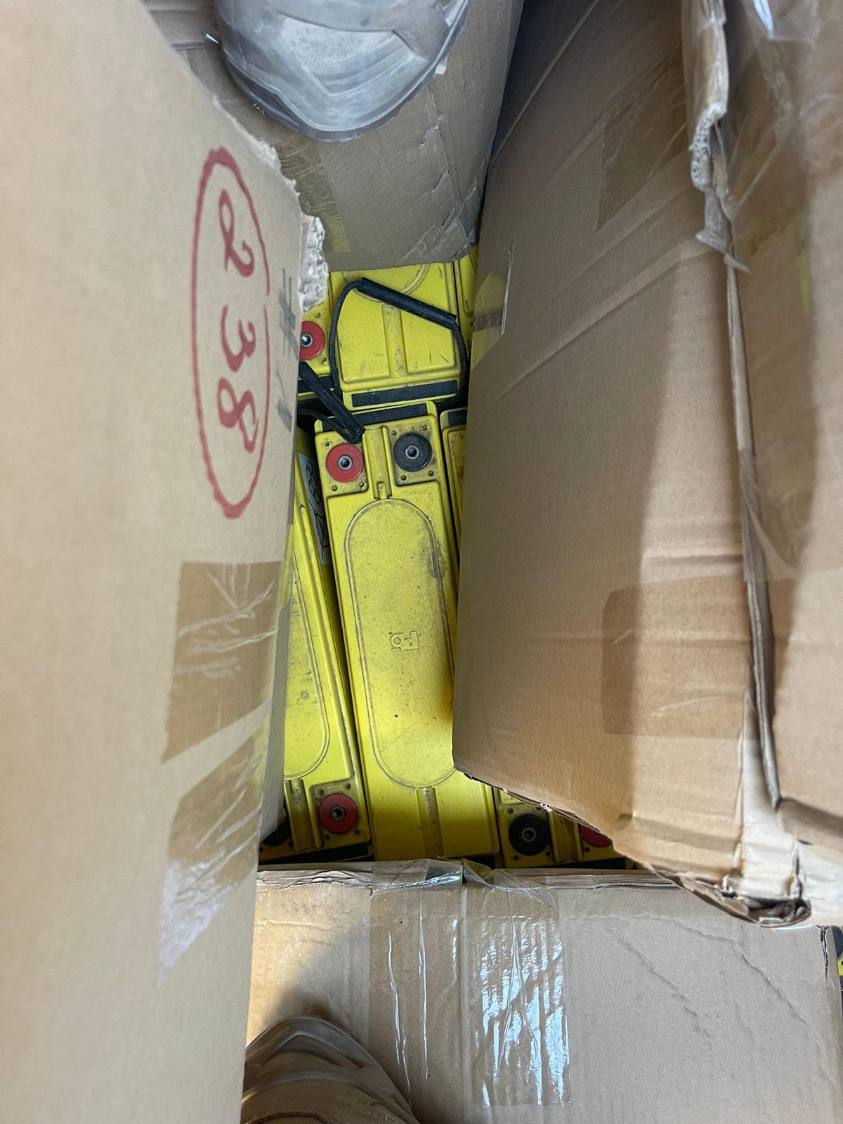 Goods confiscated at kerem Shalom