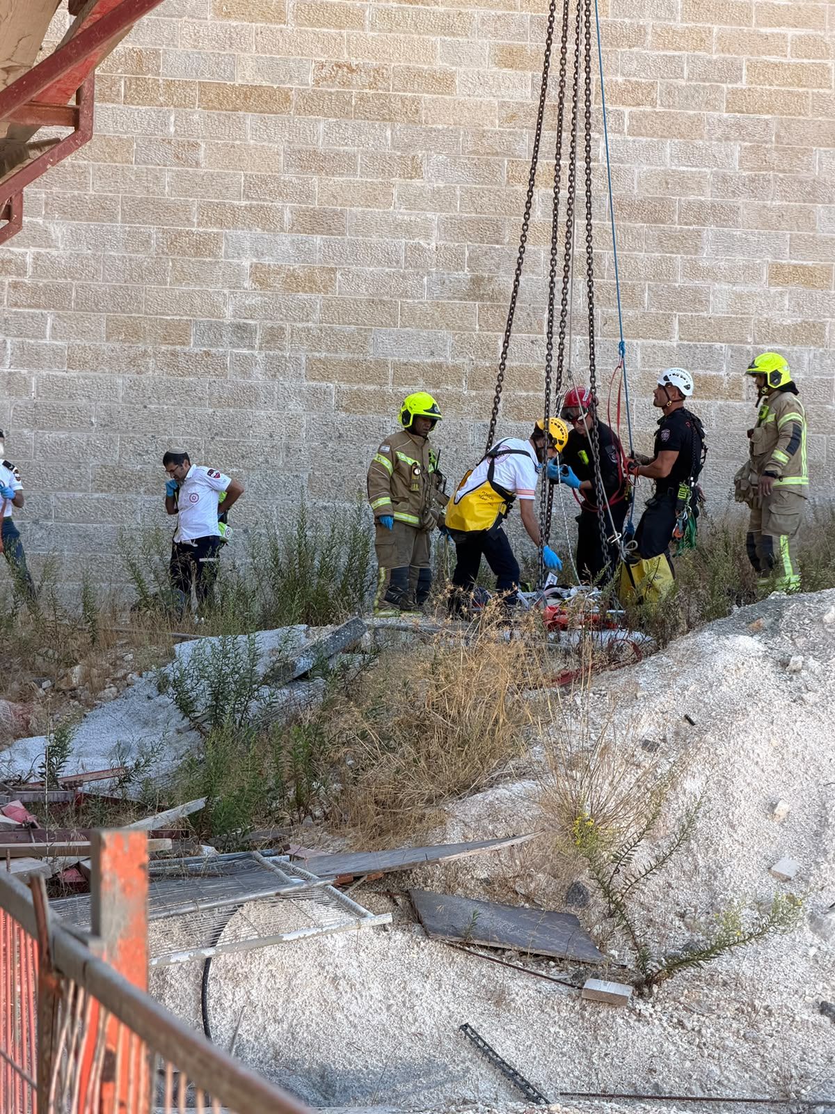 Photo: Israel Fire and Rescue Services spokesperson | Jerusalem District