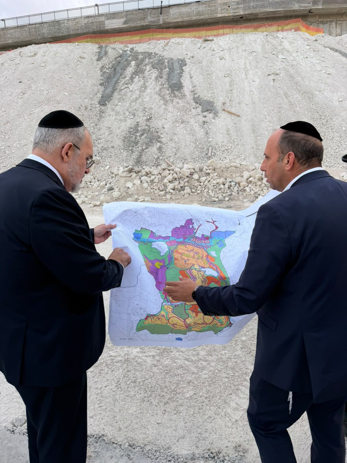 The Beit Shemesh construction tour
