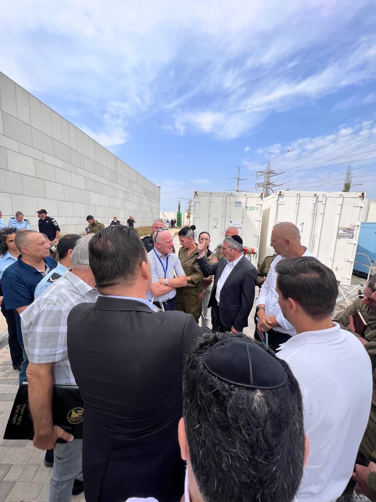 R' Yehuda Avidan in the first days after October 7