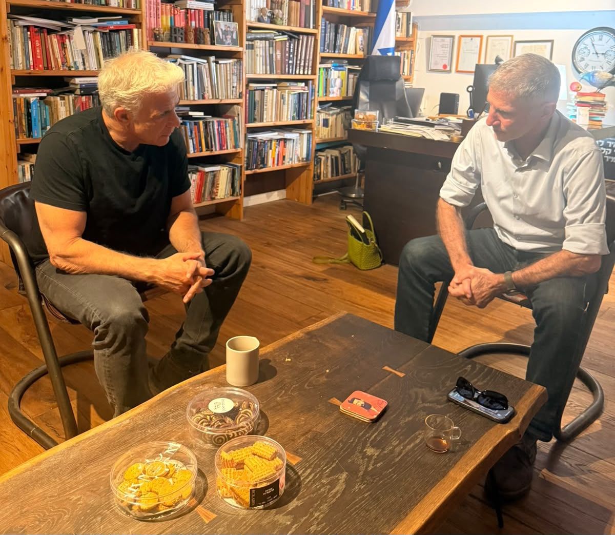 Yair Lapid and Yair Golan